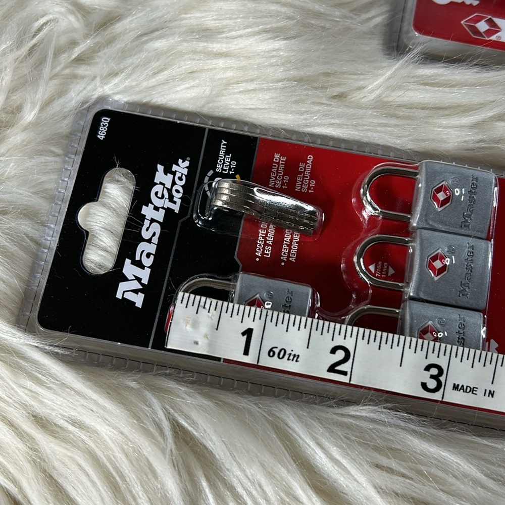 Master Lock Travel Locks - Picture 4 of 4